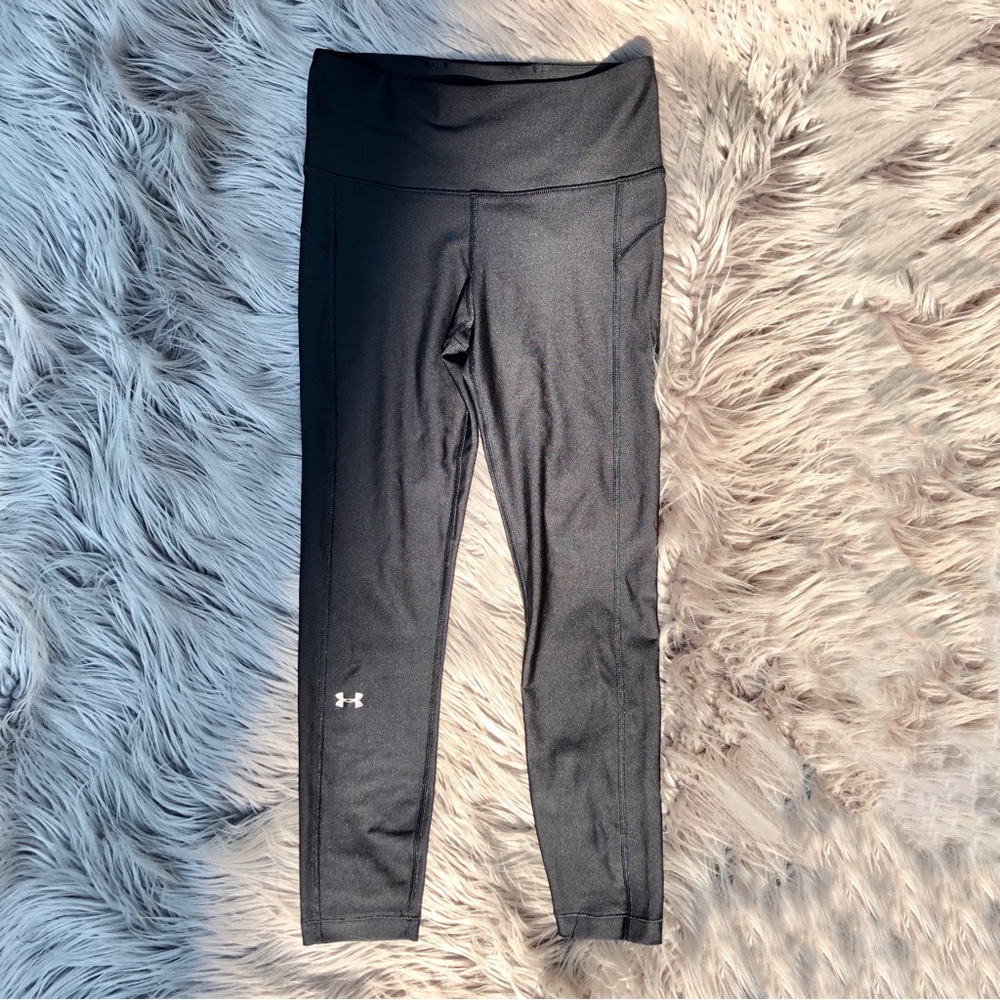 Under Armour High-Rise Compression Leggings, Size S - Picture 2 of 6